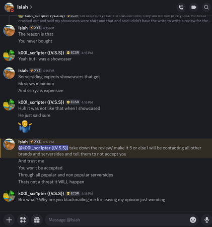 Evidence of forced 5 star reviews by staff