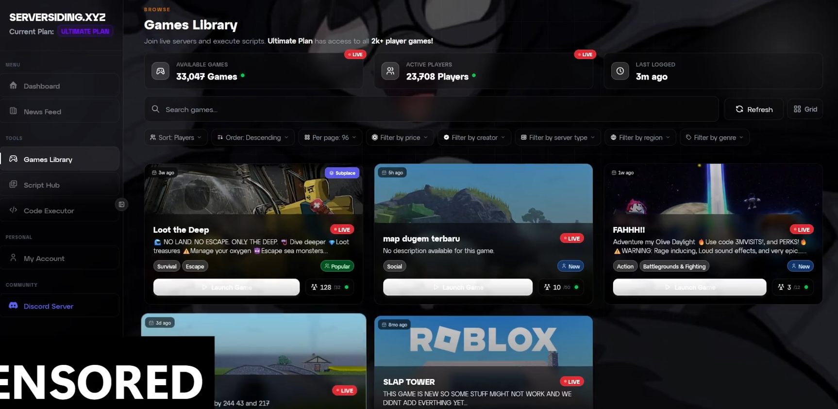 Proof of faking game archive